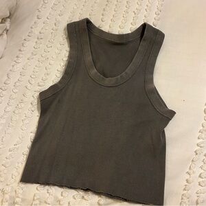 Brandy Melville Grey Tank Top